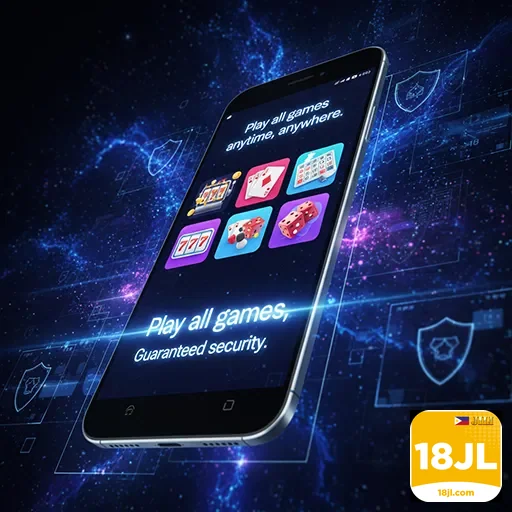 Mobile player enjoying casino games with bonuses